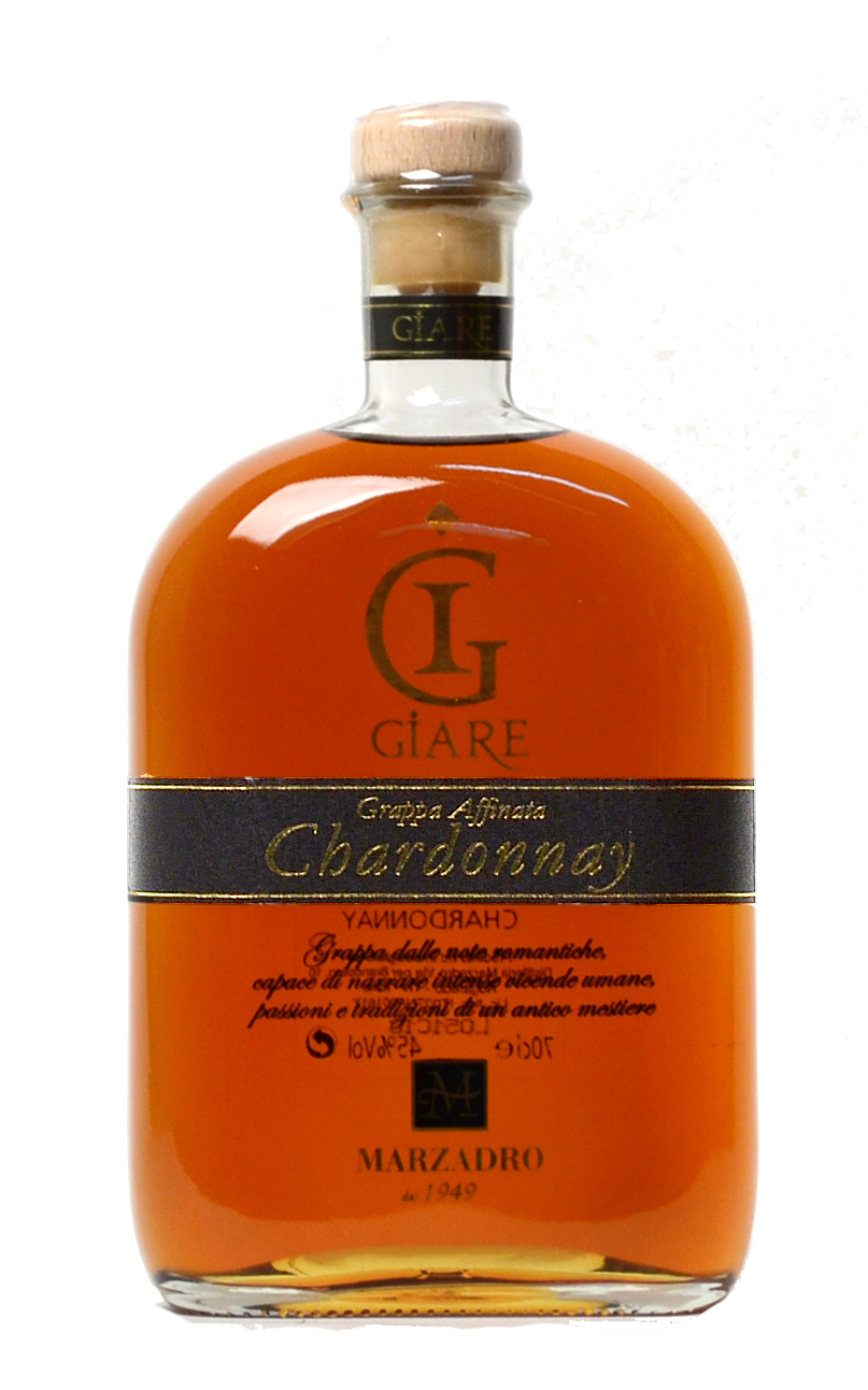 Grappa Marzadro Chardonnay 45°